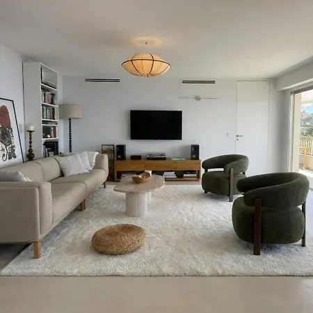 Panoramic Sea View Penthouse - Walk To Monaco Gp * 로퀴에브륀캡마르탱